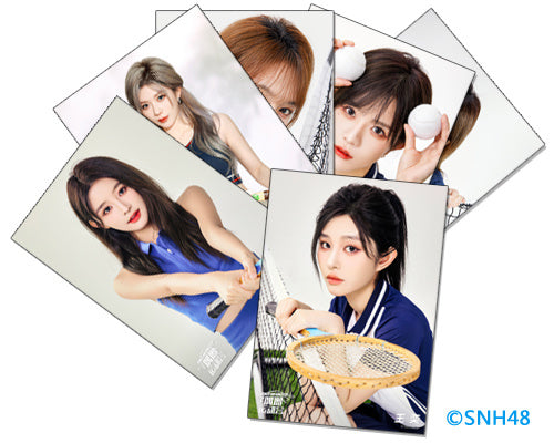 SNH48 "5th Idol Sports Day" mini poster (set of 3 random posters)
