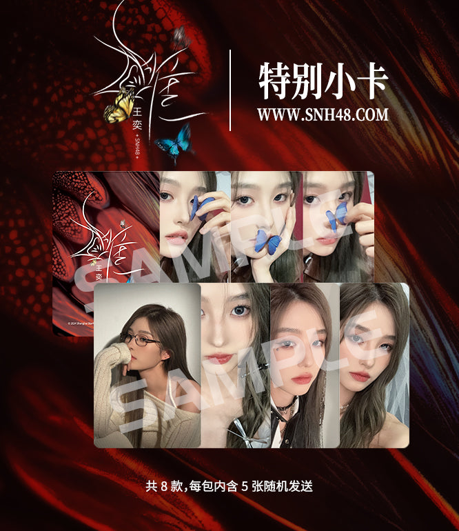 SNH48 Mini Card Wang Yi "Only One" (Random Set of 5)