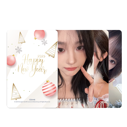SNH48 GROUP "Happy New Year" Mini Card (All Members Edition) (2025)